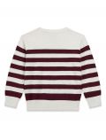 Pullover manica lunga Guess - bianco rosso - 2