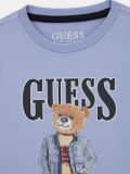 T-shirt manica corta Guess - azzurro - 1