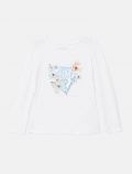 T-shirt manica lunga Guess - white - 0