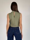 Top Pennypink - verde - 3