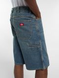 Bermuda jeans Dickies - blu medio - 3