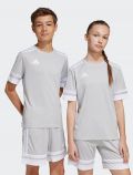 T-shirt manica corta sportiva Adidas - grigio - 4