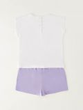 Completo maglia e pantalone corto I Do - white - 2