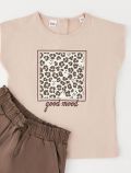 Completo maglia e pantalone corto I Do - marrone - 1