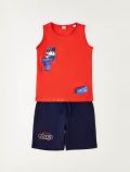 Completo canotta e pantalone corto I Do - rosso - 0