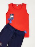 Completo canotta e pantalone corto I Do - rosso - 1
