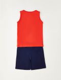 Completo canotta e pantalone corto I Do - rosso - 2