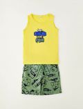 Completo canotta e pantalone corto I Do - giallo - 0
