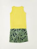 Completo canotta e pantalone corto I Do - giallo - 2