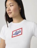 T-shirt manica corta Levi's - bianco - 1