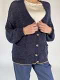 Cardigan Kocca - blu - 1