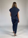 Pantalone Kocca - blu denim - 4