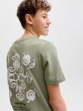 T-shirt manica corta Jack & Jones - verdino - 4