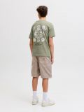 T-shirt manica corta Jack & Jones - verdino - 5