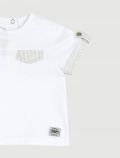 T-shirt manica corta Chicco - bianco - 1