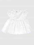 Abito manica corta elegante Chicco - panna - 0