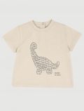 T-shirt manica corta Chicco - panna - 0