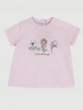 T-shirt manica corta Chicco - rosa - 0