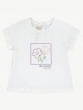 T-shirt manica corta Chicco - bianco - 0