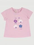 T-shirt manica corta Chicco - rosa - 0