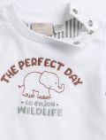 T-shirt manica corta Chicco - bianco - 1