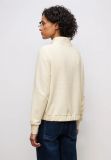 Maglia in felpa aperta Street One - beige - 3