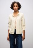 Maglia in felpa aperta Street One - beige - 4