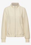 Maglia in felpa aperta Street One - beige - 5