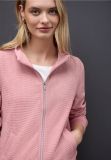 Maglia in felpa aperta Street One - pink - 1