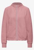 Maglia in felpa aperta Street One - pink - 6