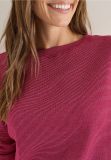 Maglia manica lunga girocollo curvy - red - 1