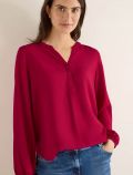 Camicia manica lunga curvy. patta dec... - red - 0