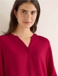 Camicia manica lunga curvy. patta dec... - red - 1