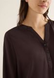 Camicia manica lunga curvy. patta dec... - brown - 1