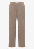 Pantalone curvy. vita alta, gamba lar... - beige - 6