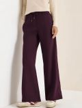 Pantalone curvy. vita alta, gamba lar... - prugna - 0