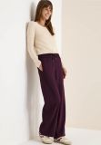 Pantalone curvy. vita alta, gamba lar... - prugna - 3