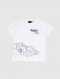 T-shirt manica corta Chicco - bianco - 0