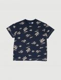 T-shirt manica corta Chicco - blu - 0