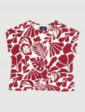 T-shirt manica corta Chicco - fantasia rosso - 0