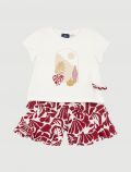 Completo 2 pezzi Chicco - fantasia rosso - 0