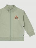 Maglia in felpa aperta Chicco - verde - 1