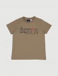 T-shirt manica corta Chicco - beige - 0