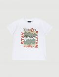 T-shirt manica corta Chicco - bianco - 0
