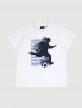 T-shirt manica corta Chicco - bianco - 0