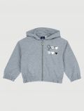 Maglia in felpa aperta Chicco - grigio - 0