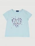 T-shirt manica corta Chicco - acqua - 0