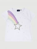 T-shirt manica corta Chicco - bianco - 0