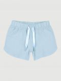 Pantalone corto Chicco - acqua - 0