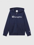 Felpa sportiva aperta Champion - navy - 4